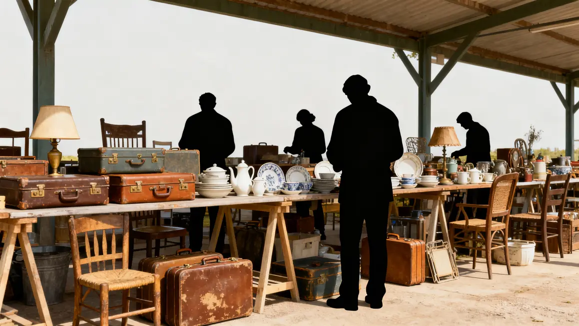 Deco interieure Rennes brocante vintage halle objets fouille