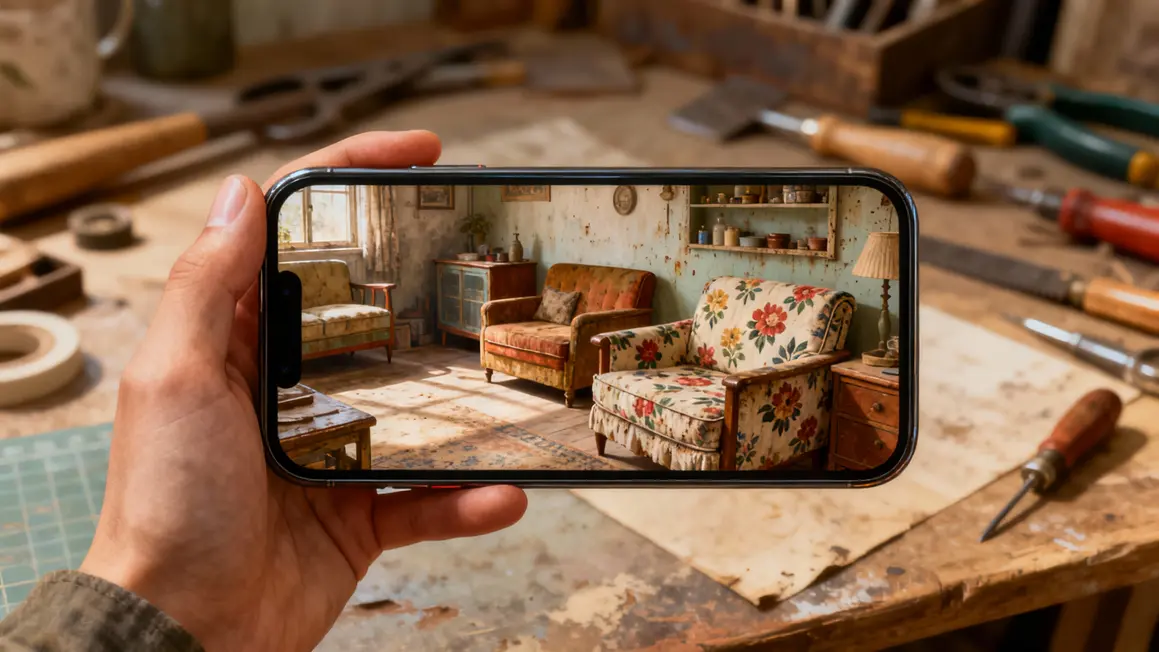 Application mobile deco vintage meubles retro
