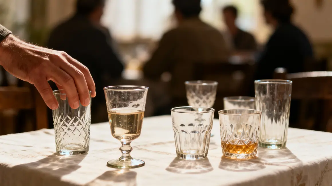 tradition placement des verres harmonie repas
