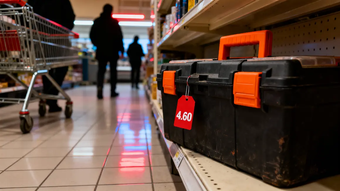 boite a outils gifi prix promo etiquette rouge