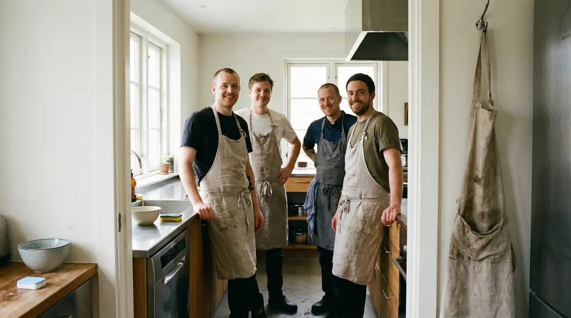 four domestique propre et tablette lave vaisselle