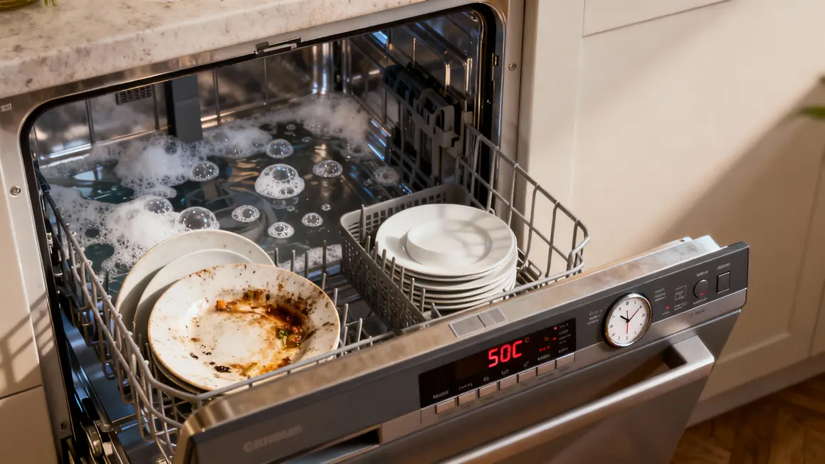 schema lave vaisselle mode eco 50c cycle long