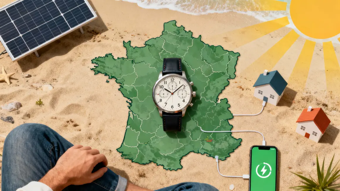 carte france horaires plage solaire maison connectee