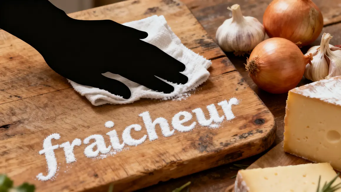 nettoyer planche a decouper bicarbonate fraicheur