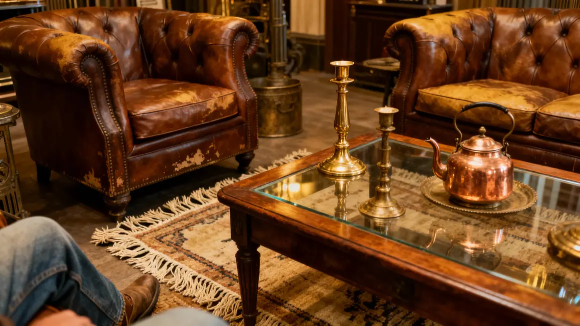 Salon decoration western vintage inspiration 1923