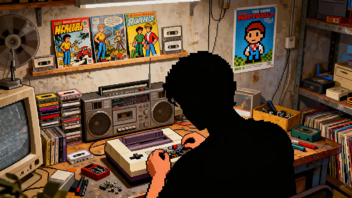 Scott Pilgrim EX artisan retro assemble console