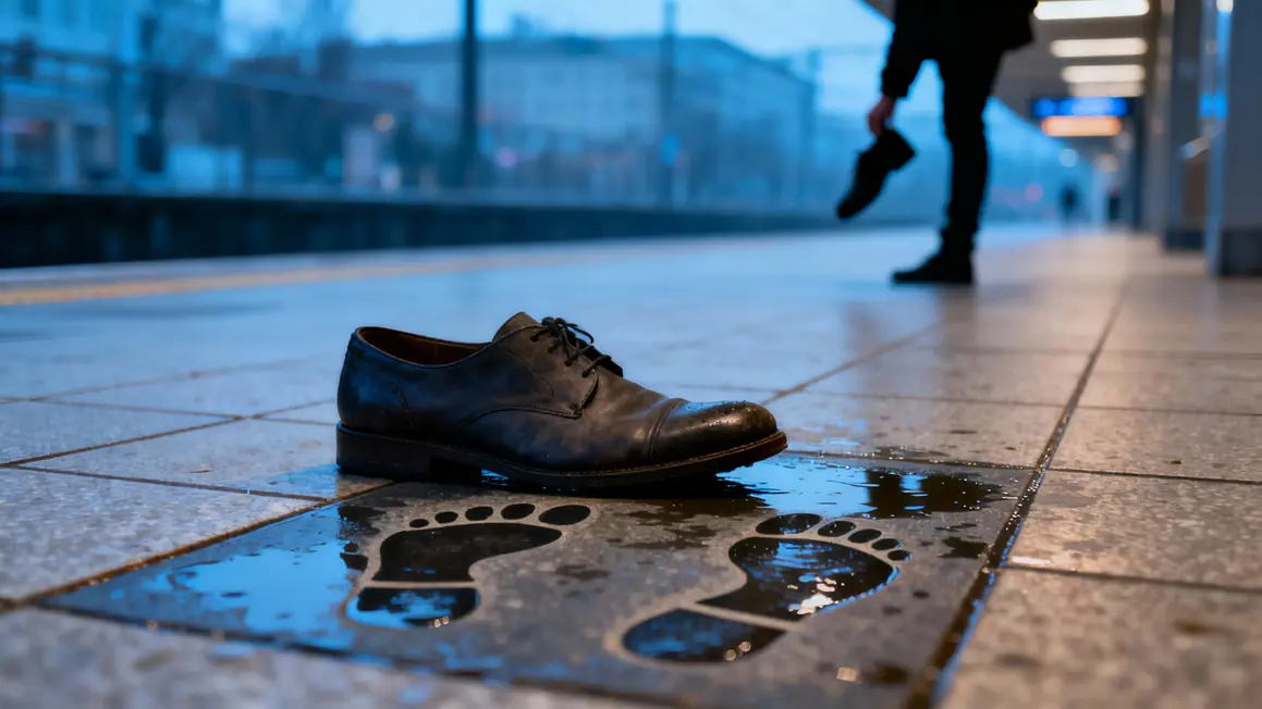 chaussure fermée sol humide verrue plantaire