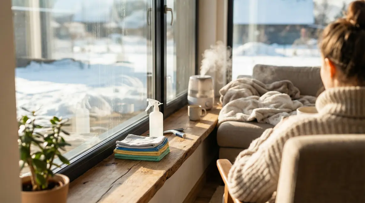 Vitre propre hiver méthode pro