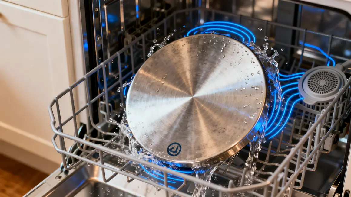 disque anticalcaire dans lave vaisselle vintage action magnetique