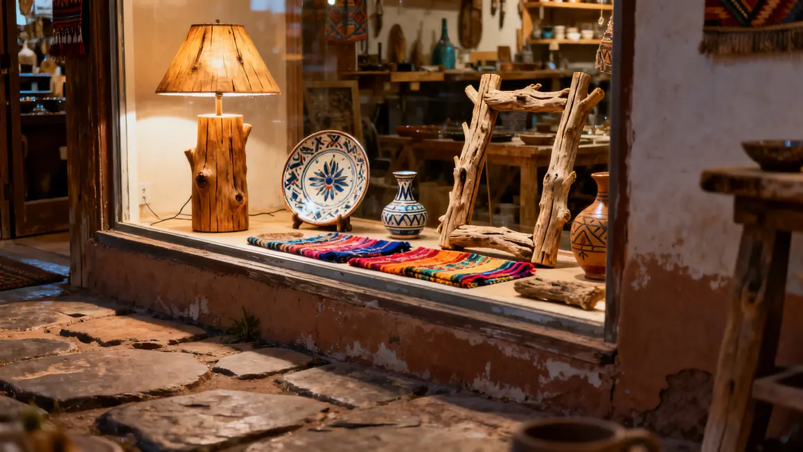 Objets artisanaux deco Haut les Mains Toulouse lampes cadres ceramiques